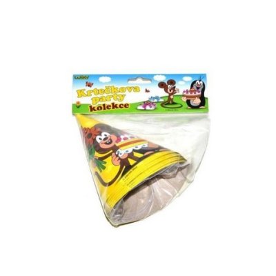 Čepička - Krtek a kamarádi 6 ks, 15 cm - 171003 b.jpg