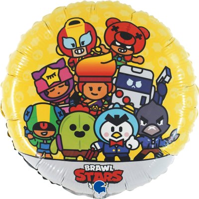 Kruh - Brawl Stars 18"/46cm fóliový balónek nafukovací