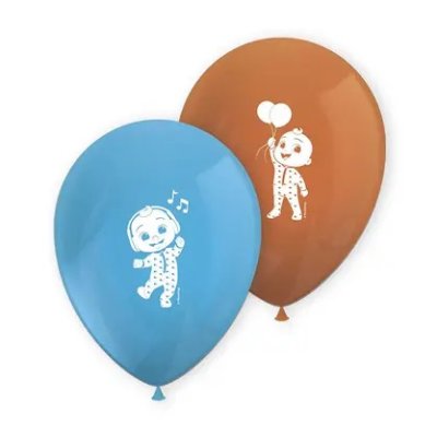 CoComelon - 8ks latexové balónky 11"/28cm