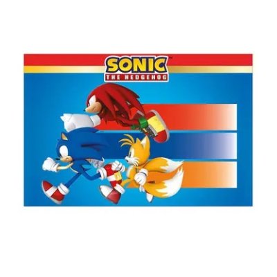 Ubrus plastový - Sonic 120x180cm