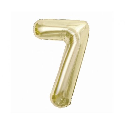 Číslice champagne 7 (85cm)