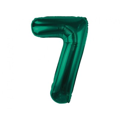 Číslice smaragdová 7 (85cm)