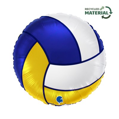 Volejbalový míč - kruh 18"/46cm fóliový balónek nafukovací