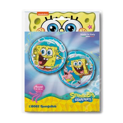 Kruh - SpongeBob 18"/46cm fóliový balónek nafukovací - l18062-p-b.jpg