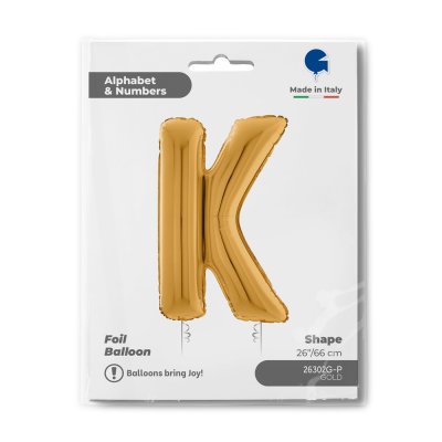 PÍSMENO ZLATÉ K (66cm,26") fóliový balónek nafukovací - 26302g-p-b.jpg