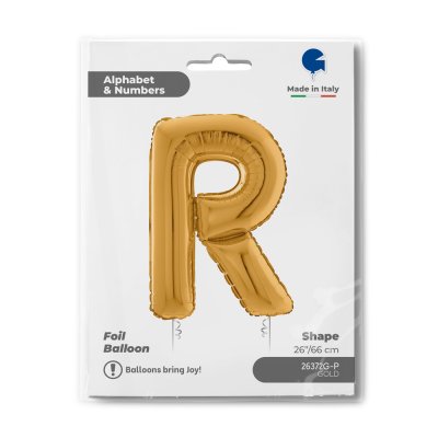 PÍSMENO ZLATÉ R (66cm,26") fóliový balónek nafukovací - 26372g-p-b.jpg