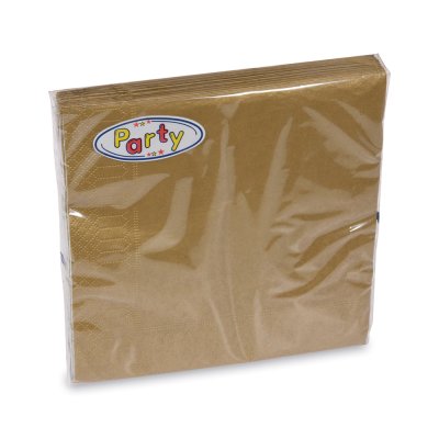 Ubrousek zlatý 3vrstvý 33 x 33 cm (20 ks)  (PAP FSC Mix) - ubrousek-pap-fsc-mix-3vrstvy-zlaty-33-x-33-cm-20-ks2.jpg