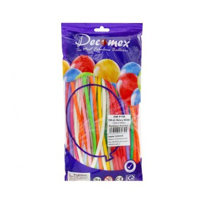 Balónek modelovací M260 DECOMEX - mix (100ks/bal) - 96118.jpg