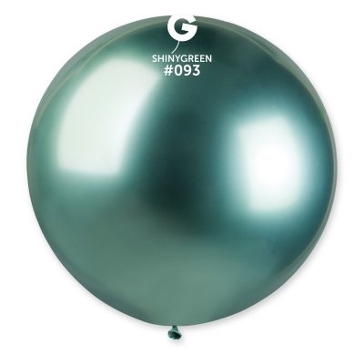 Balónek G30 #093 SHINY zelená (80cm, 31")