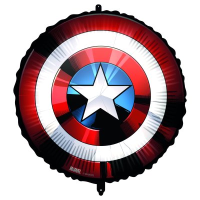 Kruh - Avengers štít 46cm fóliový balónek + závaží