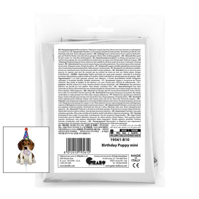 MINI Štěně HB 14"/35cm fóliový balónek nafukovací - 19561-b10-b.jpg