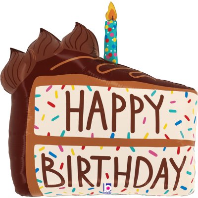 Dort čokoládový HB 28"/71cm fóliový balónek nafukovací