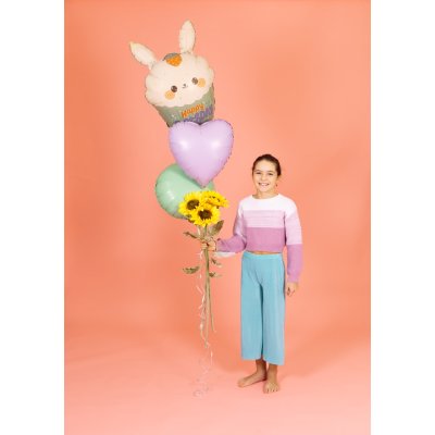Cupcake se zajíčkem HB 24"/61cm fóliový balónek nafukovací - 426a0002-b.jpg