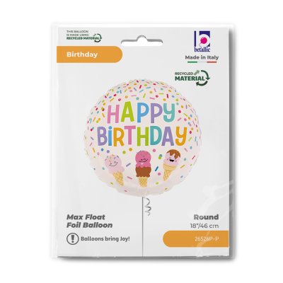Kruh HB se zmrzlinou 18"/46cm fóliový balónek - 26526p-p-b.jpg
