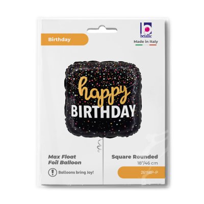 Konfety HB 18"/46cm čtverec fóliový balónek nafukovací - 26198p-p-b.jpg