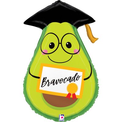 Avokádo - Bravocádo 25"/64cm fóliový balónek nafukovací