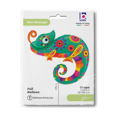 Chameleon 39"/99cm fóliový balónek nafukovací - 25402-p-b.jpg