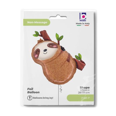 Lenochod 28"/71cm fóliový balónek nafukovací - 25465-p-b.jpg
