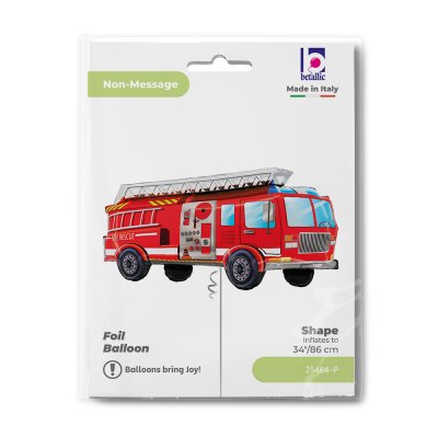 Hasičský vůz 34"/86cm fóliový balónek nafukovací - 25464-p-b.jpg