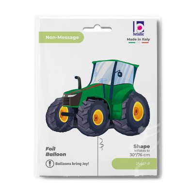 Traktor 30"/76cm fóliový balónek nafukovací - 25467-p-b.jpg