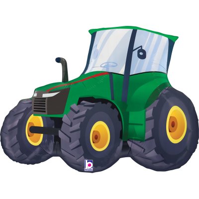 Traktor 30"/76cm fóliový balónek nafukovací