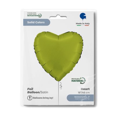 Srdce saténová matcha zelená 18"/46cm fóliový balónek nafukovací - 180000smtl-p-b.jpg