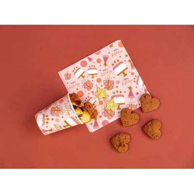 FSC Kelímky papírové - HB konfety růžové 250ml, 8ks - rose-confetti-03-b.jpg