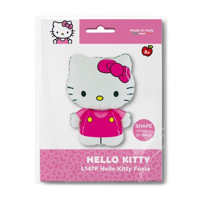 Hello Kitty růžová 25"/64cm fóliový balónek nafukovací - l147f-p-b.jpg