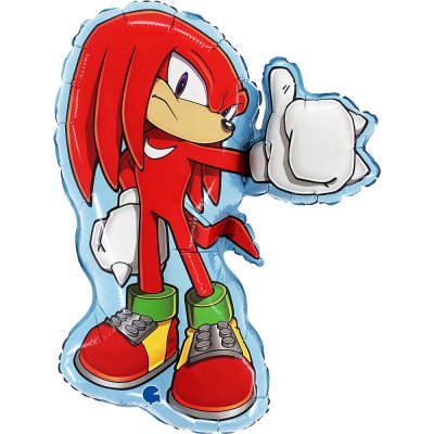 Sonic - Knuckles 26"/66cm fóliový balónek nafukovací
