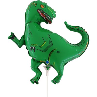 MINI T-Rex 14"/35cm fóliový balónek nafukovací