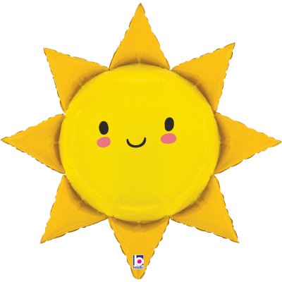 Slunce 31"/79cm fóliový balónek nafukovací