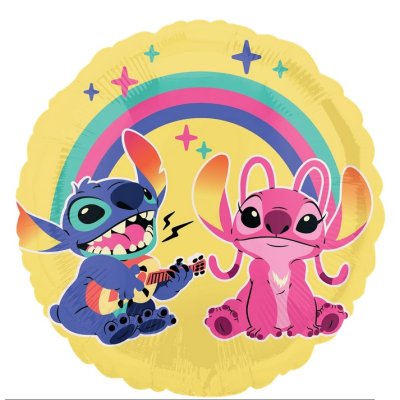 Kruh - Lilo a Stitch 45cm - fóliový balónek