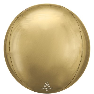 Koule - zlatá lesklá 53cm - fóliový balónek