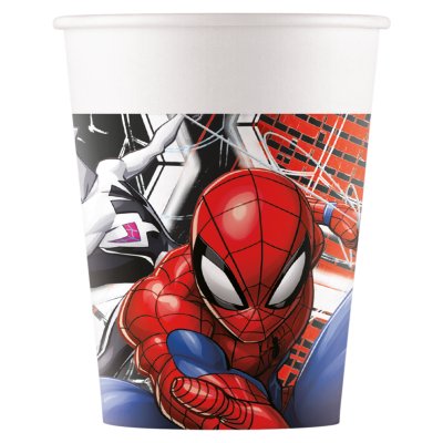 Kelímek papírový - Spiderman (World of web) 200ml/8ks