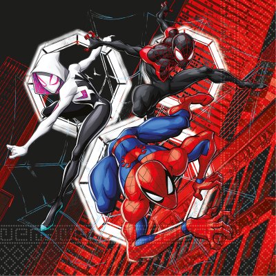 Ubrousky papírové EKO - Spiderman (World of web) 33x33 cm / 20 ks