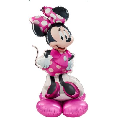 Minnie Mouse stojan 83x121cm - fóliový balónek