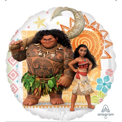 Kruh - Vaiana 43 cm - fóliový balónek - moana.jpg