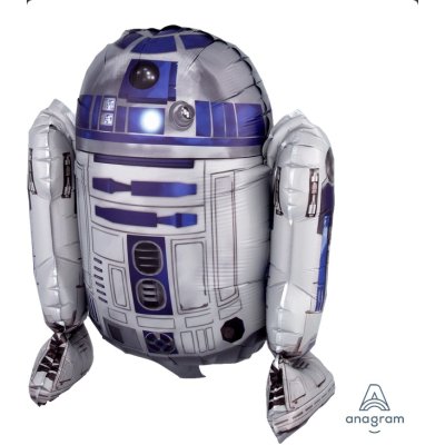 R2D2 STAR WARS 38x45cm - fóliový balónek