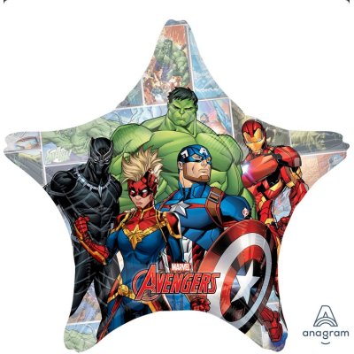 Hvězda - Avengers HB 71cm - fóliový balónek