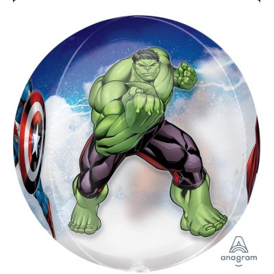 Koule - Avengers, 38 cm x 40 cm - fóliový balónek - 3466101 4.jpg