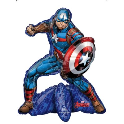 Avengers Captain America samostojící 55x66cm - fóliový balónek