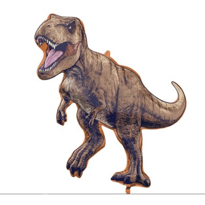T-rex - Jurský svět 76x78cm fóliový balónek