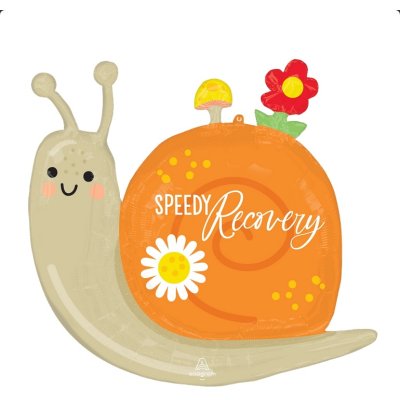 Šnek - Speedy Recovery 68 cm - fóliový balónek