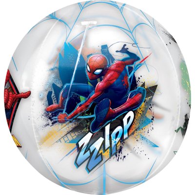 Koule - Spiderman 40cm - fóliový balónek - 47431_3.jpg