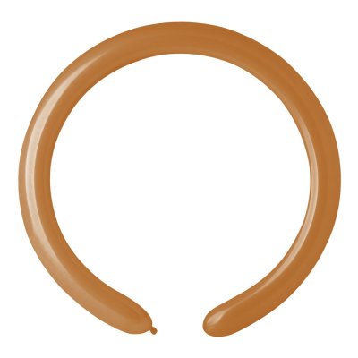 Balónky modelovací malé (140cm:3cm) #076 mocha (100ks/bal)