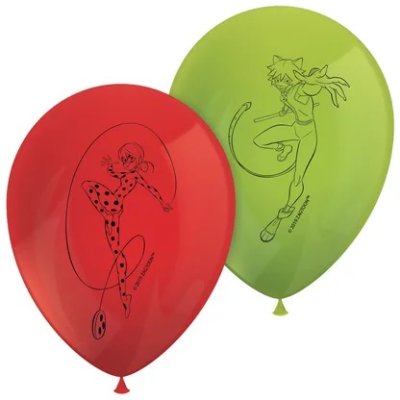 Kouzelná Beruška - 8ks latexové balónky 11"/28cm