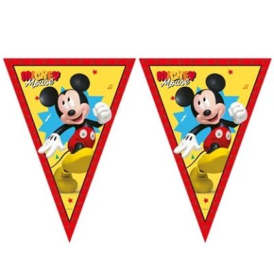 Vlaječková girlanda EKO - Mickey
