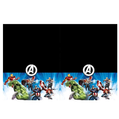 Ubrus plastový - Avengers (evergreen) 120x180cm