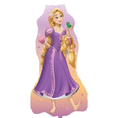 Zlatovláska Disney 101x58cm fóliový balónek