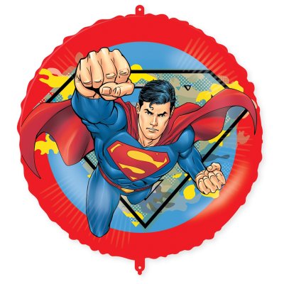 Kruh - Superman krypton 46cm fóliový balónek + závaží
